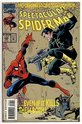 Buy Spectacular Spider-Man No. 209 Feb 1994 (NM-) (9.2) Marvel, Modern Age • 5.99£