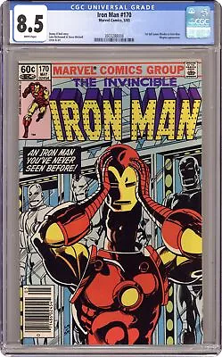 Buy Iron Man #170 CGC 8.5 1983 3933288008 • 48.26£