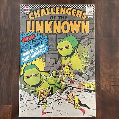 Buy Challengers Of The Unknown #54 VG 1967 DC • 6.39£