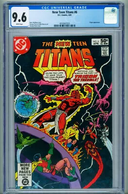 Buy NEW TEEN TITANS #6 CGC 9.6 RAVEN Origin Comic Book  1981 DC 4318361023 • 71.36£