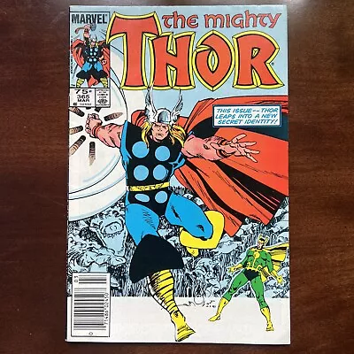Buy Mighty Thor #365 (1986, Marvel, Newsstand) 1st Full Throg Appearance! • 27.67£