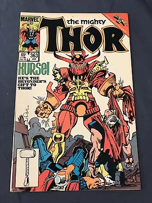 Buy The Mighty Thor # 363 (1985) Kurse Appearance Thor Turned To Frog Secret Wars II • 11.98£