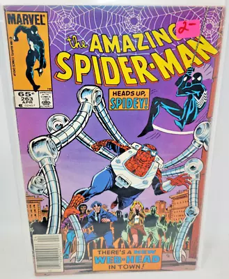 Buy Amazing Spider-man #263 Normie Osborn (red Goblin) 1st App *1985* Newsstand 8.5 • 11.91£