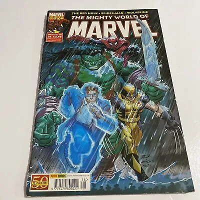 Buy Mighty World Of Marvel Comic Vol 28 2011 Red Hulk Spider Man Wolverine • 0.99£