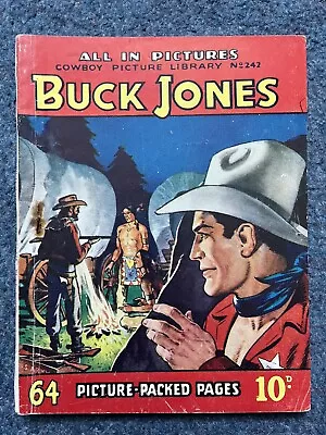 Buy Cowboy Picture Library Comic No. 242 Buck Jones • 7.47£