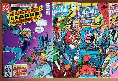 Buy Justice League America #188,212,215,220,233,234 - DC Comic 1st Print 1960 Series • 15£