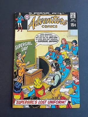 Buy Adventure Comics #392 - Super-Cheat Starring Supergirl (DC, 1970) VG/F • 7.67£