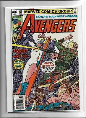 Buy The Avengers #195 1980 Near Mint- 9.2 1835 The Wasp Ant-man • 16£