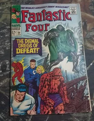 Buy Fantastic Four #58 Marvel Comics Group Book CU  • 30.77£