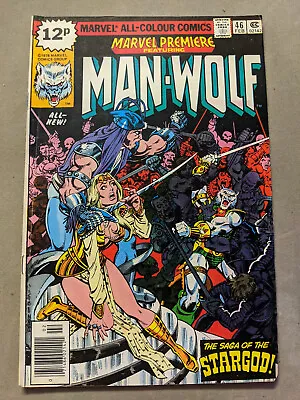 Buy Marvel Premiere #46, Man-Wolf, 1979, FREE UK POSTAGE • 8.99£