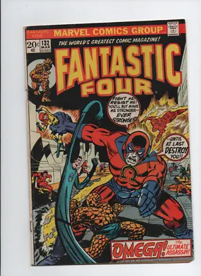 Buy FANTASTIC FOUR #132 (March, 1973)  Marvel BLACK BOLT & INHUMANS! • 7.32£