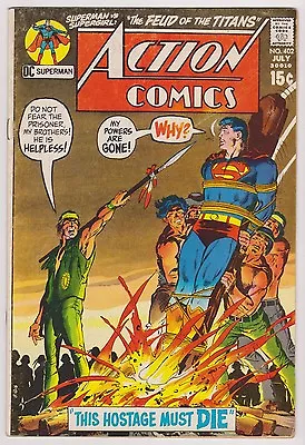 Buy Action Comics #402 With Superman , Fine - Very Fine Condition • 15.02£