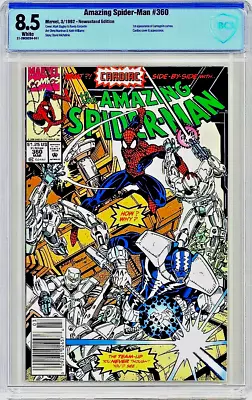 Buy Amazing Spider-Man   #360   Marvel   1992    Graded 8.5 By CBCS    Not CGC • 57.85£