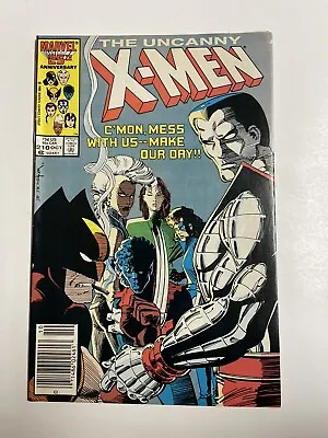 Buy Uncanny X-Men #210 Marvel Comics 25th Anniversary 1986 Good • 3.93£