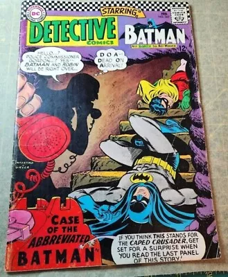 Buy DC Comics DETECTIVE BATMAN #360 1967 Silver Age - Carmine Infantino Art • 8£