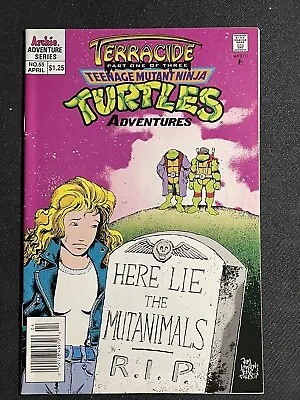 Buy Teenage Mutant Ninja Turtles Adventures 55 Archie Comics Death Of The Mutanimals • 11.87£