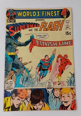 Buy World's Finest Comics #199 (1970 DC) Superman Flash Race • 23.82£