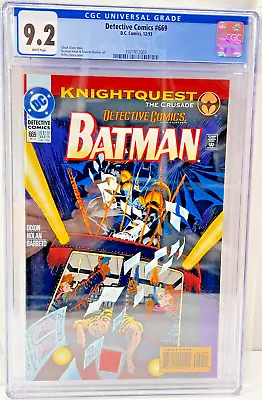 Buy Detective Comics #669 1993 CGC 9.2 Batman KnightQuest Crusade Kelly Jones Cover • 37.74£