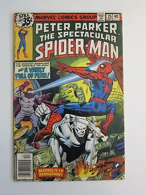 Buy The Spectacular Spider-man #25 Vg 1st Appearance Carrion 1978 Marvel Bronze Age • 4£