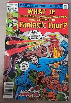 Buy What If  The Marvel Bullpen Became The Fantastic Four? #11 Bag/board 1978 Fn/fn+ • 9.99£
