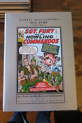 Buy Marvel Masterworks Sgt. Fury And His Howling Commandos Volume 1 Hc Very Rare Oop • 71.69£