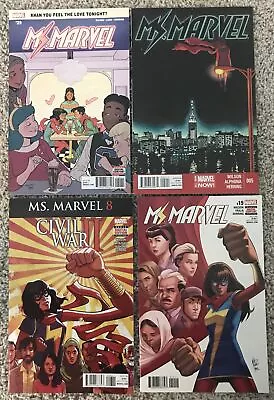 Buy Ms Marvel Comic Lot Ms Marvel 5 Classic Cover, 29, 8, 19 1st Appearances MCU Key • 18.97£