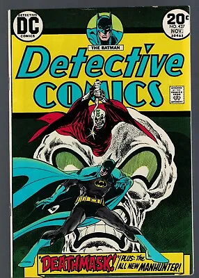Buy Dc Batman Detective Comics 437 VFN- 7.5    Justice League 1974 • 22.99£