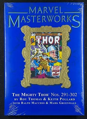 Buy Marvel Masterworks: The Mighty Thor Volume 286 Gold Frame Variant HC Sealed • 55.33£