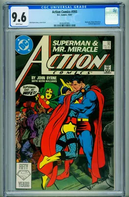 Buy Action #593 CGC 9.6-1987-DC-Comic Book-4330291005 • 71.36£