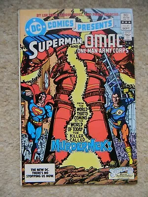 Buy DC Comics Presents: Superman And OMAC #61 - Sep.1983 - George Perez Pablo Marcos • 5£