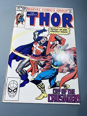 Buy The Mighty Thor #330 NM (Marvel 1983) 1st Print - 1st Crusader! • 7.91£
