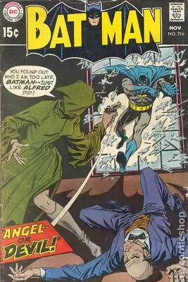 Buy Batman #216 GD/VG 3.0 1969 Stock Image • 11.66£