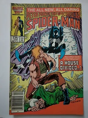 Buy Peter Parker Spectacular Spider-Man #113 (Marvel Comics, 1986) Black Cat • 3.98£