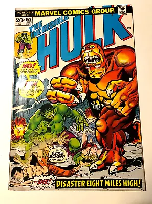 Buy Marvel Comic Book The Incredible Hulk #169 Cover Trimpe November 1973 • 12.06£