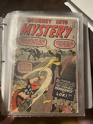 Buy DROPPED PRICE AGAIN Journey Into Mystery Comic Run • 87.95£