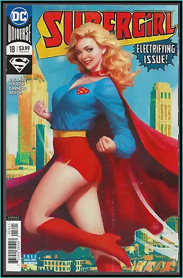 Buy Supergirl #18 (2018) Artgerm Retro Variant Dc Comics 9.4 Nm • 9.44£