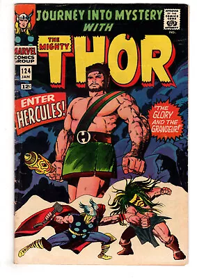 Buy Journey Into Mystery #124 (1966) - Grade 5.0 - 1st Appearance Of Atlas - Thor! • 47.49£