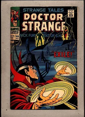 Buy Strange Tales #168_may 1968_fine+_dr. Strange_nick Fury, Agent Of Shield! • 1.20£