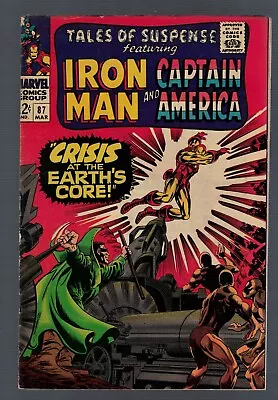 Buy Marvel Comics Tales Of Suspense 87 Moleman  Cover FN 6.0 1967 Avengers • 41.99£