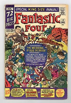 Buy Fantastic Four Annual #3 VG 4.0 1965 • 46.37£