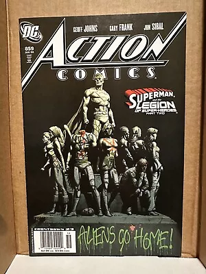 Buy Action Comics #859 Very Late Very HTF NEWSSTAND VF (2008) • 160.86£