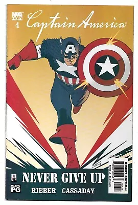 Buy Captain America #4 Marvel Knights FN/VFN (2002) Marvel Comics • 2.50£