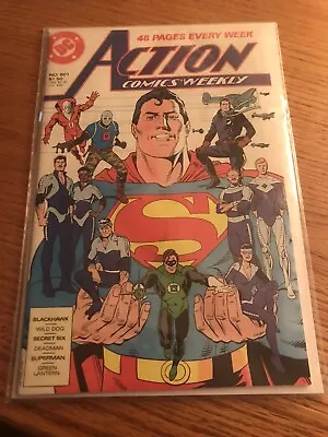Buy Action Comics Weekly #601 1988 Dc-comics Comic Book Green Lantern • 4.71£