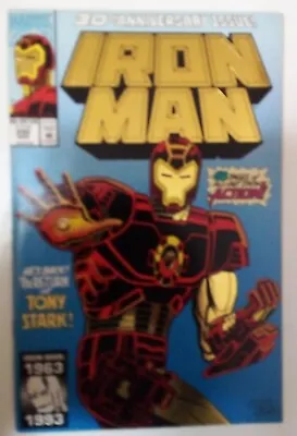 Buy Iron Man #290 He's Back! The Return Of Tony Stark (Mar 1993, Marvel) ACTION • 3.20£