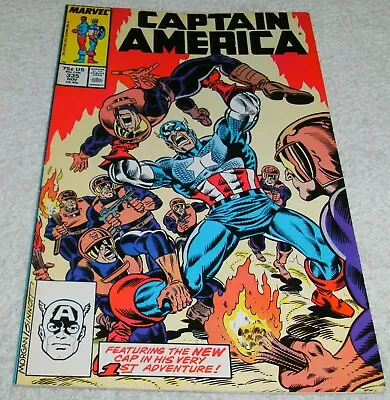 Buy Marvel Comics Captain America Vol 1 # 335 Vf • 5.95£