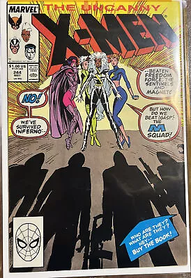 Buy X-Men #244 1st Appearance Of Jubilee High Grade Marvel 1989. • 39.53£
