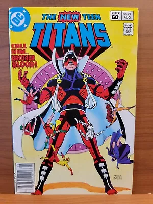 Buy The New Teen Titans #22 VG DC 1982 Brother Blood • 1.58£