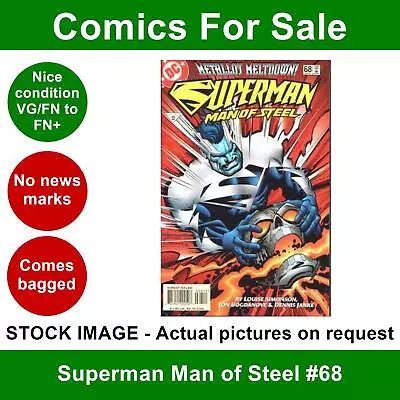 Buy DC Superman Man Of Steel #68 Comic - VG/FN+ 01 June 1997 • 3.99£