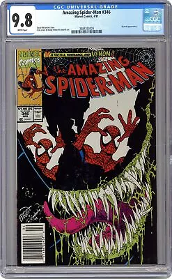 Buy Amazing Spider-Man #346 CGC 9.8 1991 3884353009 • 699.72£
