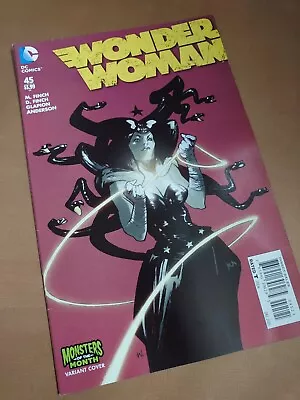 Buy Wonder Woman #45 Monsters Of The Month Variant - Dc New 52 • 2.99£